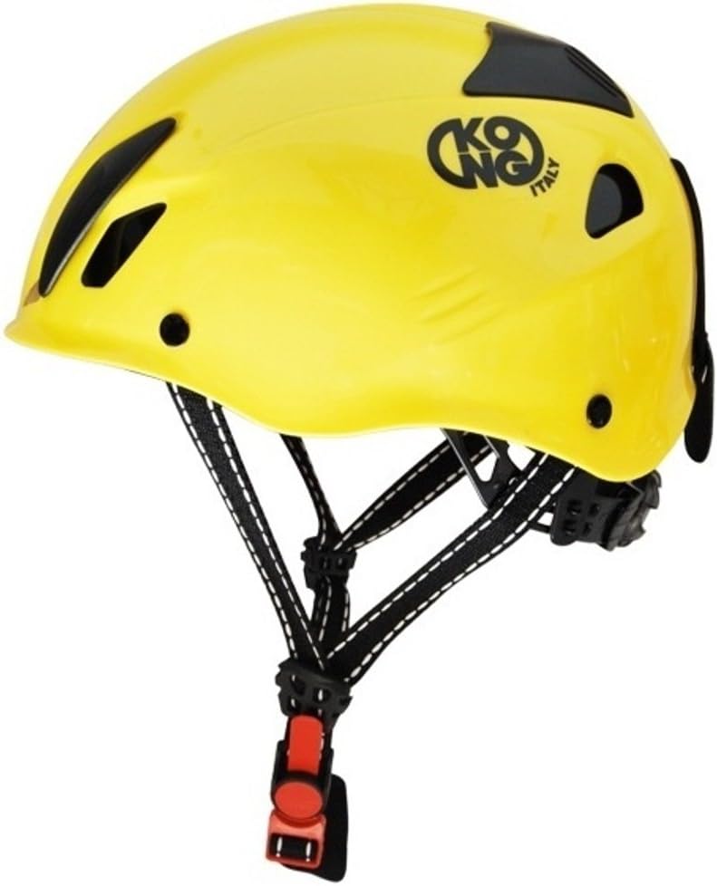 KONG Maus, Helm Arbeit Unisex Erwachsene, Unisex - Erwachsene, Mouse Circonferenza 52-63 cm gelb, Ci