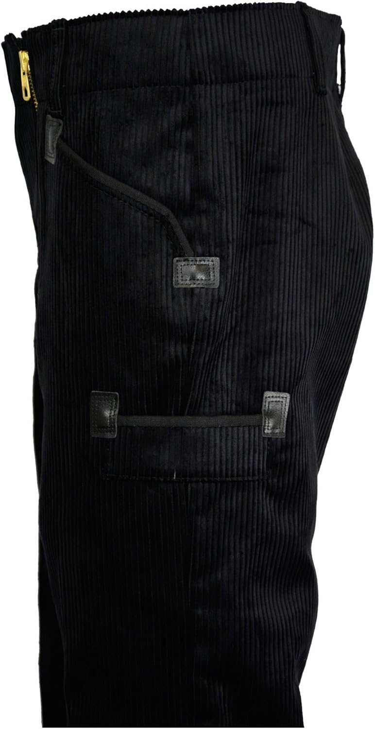 EIKO Zunfthose Normale Fussweite, Trenkercord, 85% BW, 15% PES, 490 g/m² 56 Schwarz, 56 Schwarz