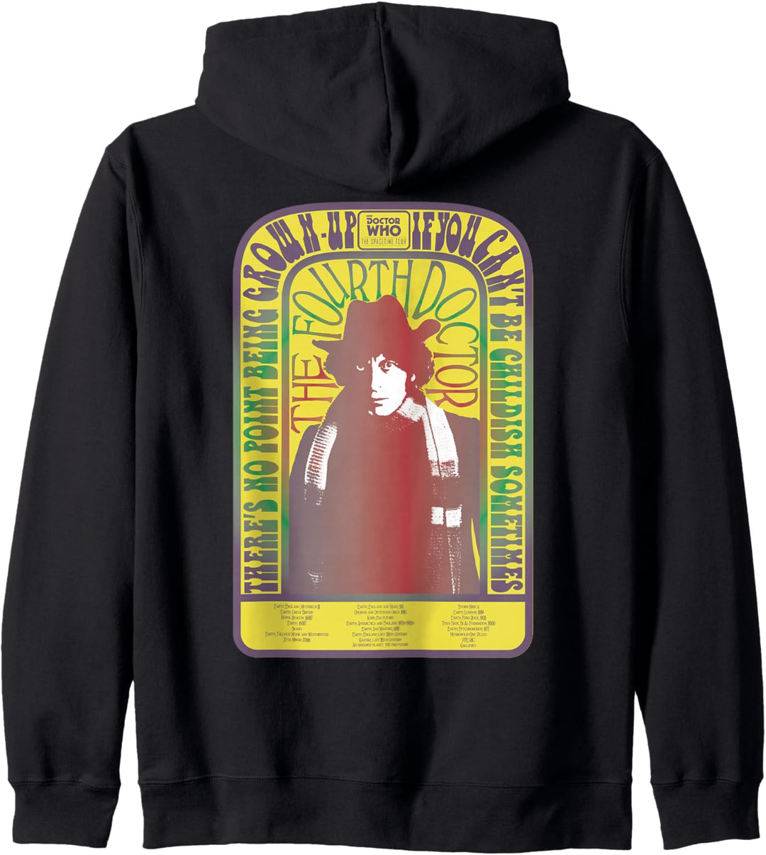 Doctor Who Spacetime Tour — 4. Doctor Baker Kapuzenjacke