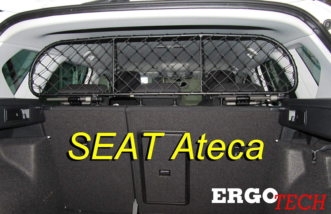 ERGOTECH Trenngitter für SEAT Ateca, RDA65-S8, für Hunde und Gepäck