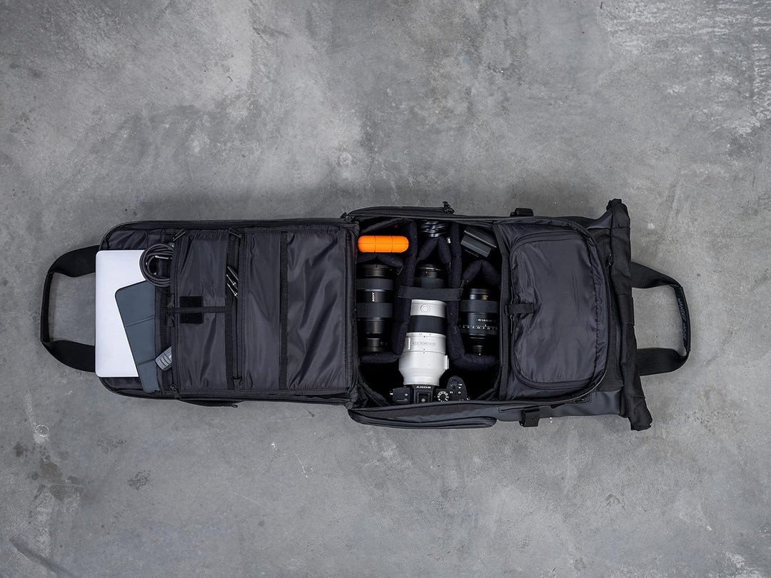 WANDRD All-New PRVKE Fotografie-Reise-Rucksack und Fotografie-Pack Schwarz 21L Photography Bundle, S