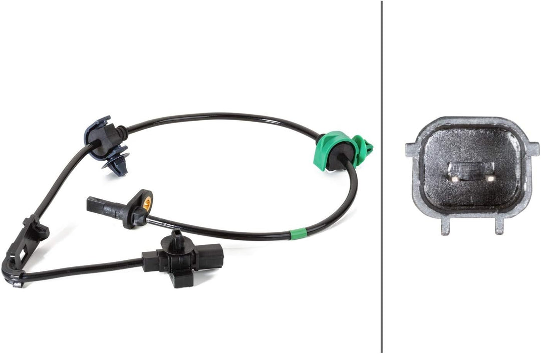 HELLA 6PT 010 376-141 Sensor, Abgastemperatur - 2-polig - geschraubt - Kabel: 165mm