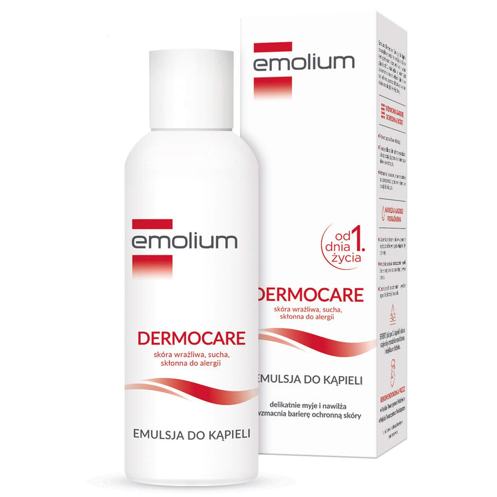 "Emolium Bath Emulsion Dry Atopic Skin Baby and Adult 400ml by Emolium"