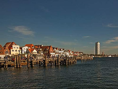 CALVENDO Puzzle Lübecker Bucht - Travemünde - Niendorf - Timmendorf 1000 Teile Lege-Grösse 64 x 48 c