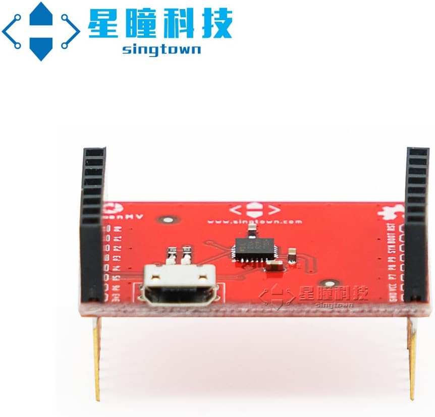 OpenMV Uart Debugging Shield CP2104, SingTown, Uart to USB Module, Apply to OpenMV Cam H7 Plus, Open