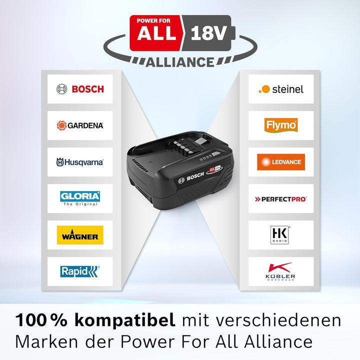 Bosch Wechselakku Power for All 18V 5.0Ah BHZUB1850, geeignet für alle kabellosen Unlimited Akku-Sta