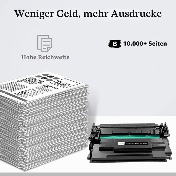 GREENPRINT Kompatible Tonerkartusche 057H ( 057 ) 10000 Seiten mit hoher Kapazität MF449dw MF448dw M