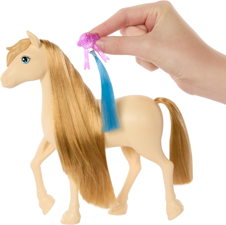 Barbie-Pferd und Zubehör, Spielzeug von Barbie Mysteries: Das geheimnisvolle Pferdeabenteuer“, extra