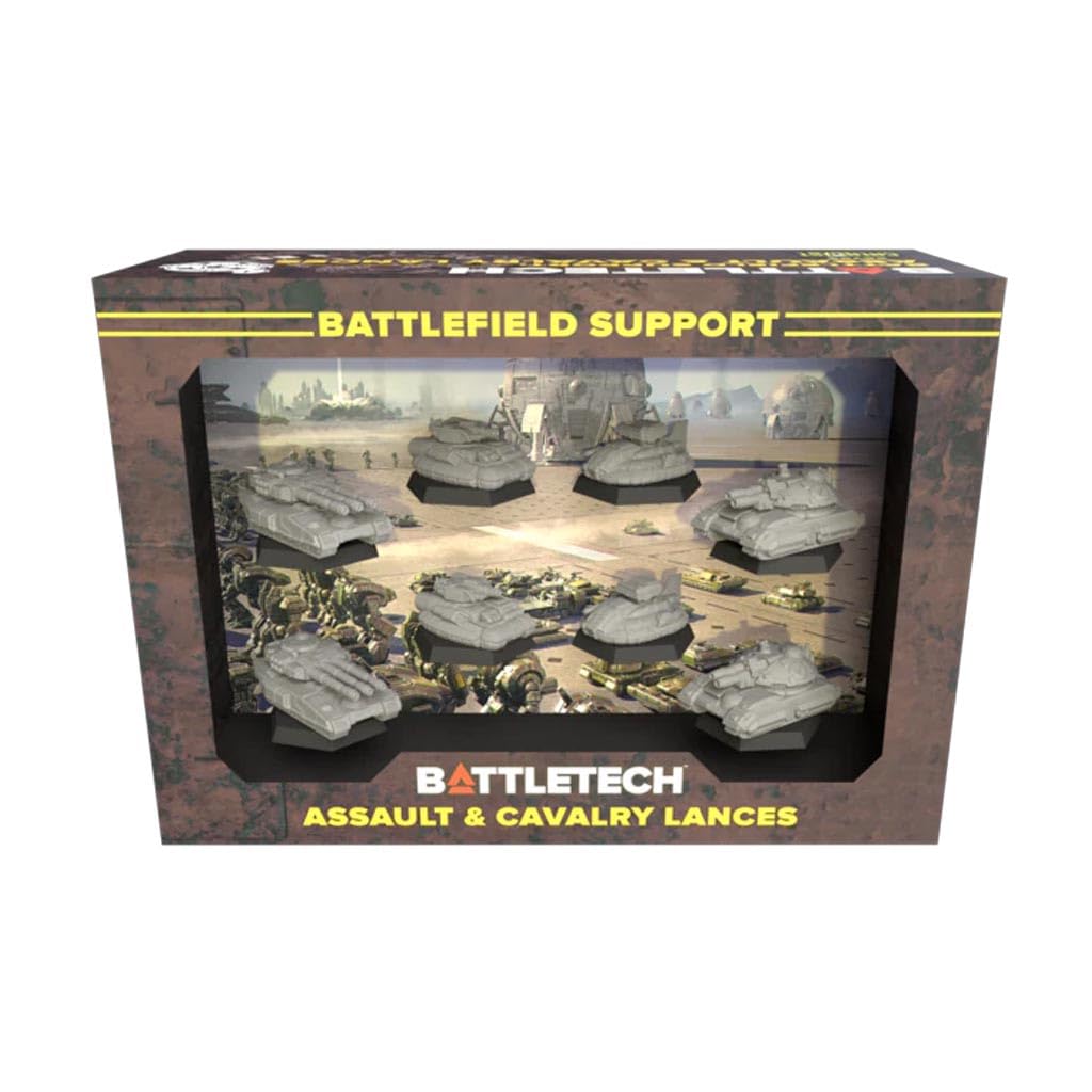 BattleTech | Mercenaries Forcepack | Battlefield Support Assault & Cavalry Lances | Expansion | Mini