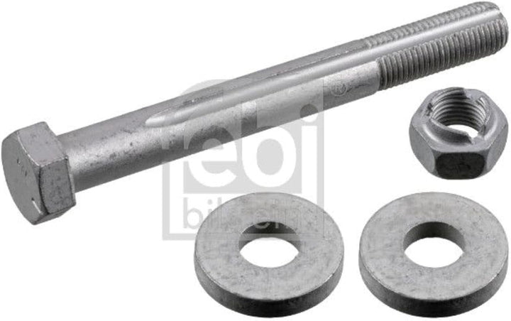 febi bilstein 33352 Querlenker mit Anbaumaterial, Lager und Gelenk , 1 Stück Vorderachse links, Vord
