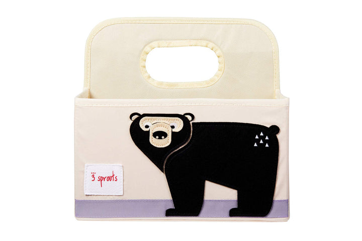 3 Sprouts - Wickeltasche Organizer - Baby Windel Caddy für Wickelutensilien - Wickelkorb & Wickelorg