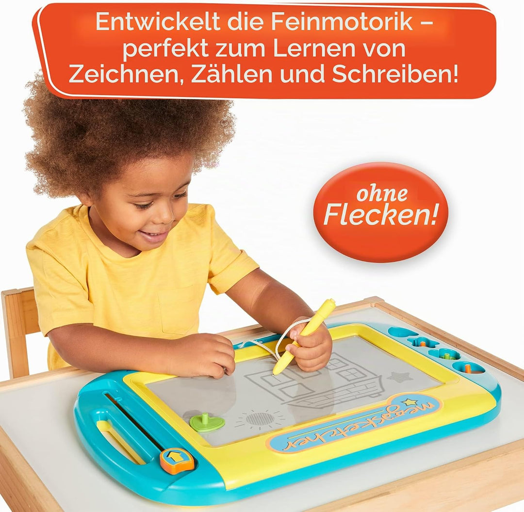 Megasketcher Tomy Motorisierte Magnettafel Für Kinder, Mehrfarbig - Hochwertiges Kinderspielzeug - Z