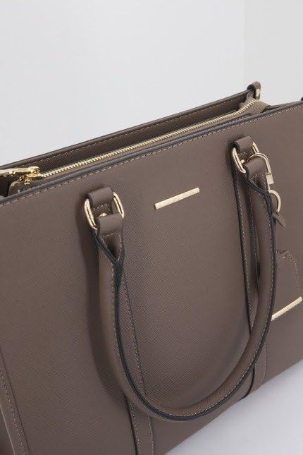 Geox Damen D Ameris M Bag Dk Taupe, Dk Taupe