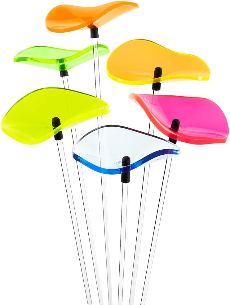 Cazador-del-sol ® - das Original | Lucille | 6 Stück | geschwungener Sonnenstrauss kunterbunt | Durc