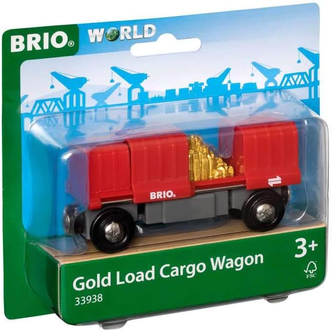 Ravensburger Container Goldwaggon, 33938 Güterwagen mit Goldladung, Güterwagen mit Goldladung