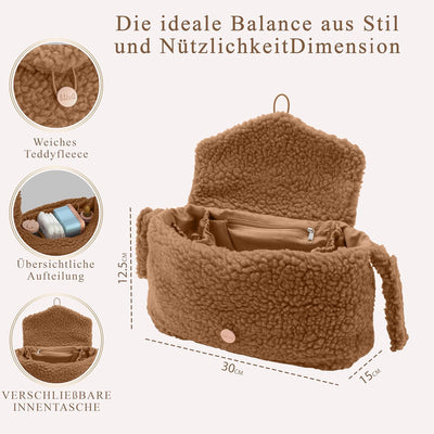 Liliibell® Kinderwagentasche, Buggy Bunny, wasserabweisend, waschbar, Öko-Tex zertifiziert, stylisch