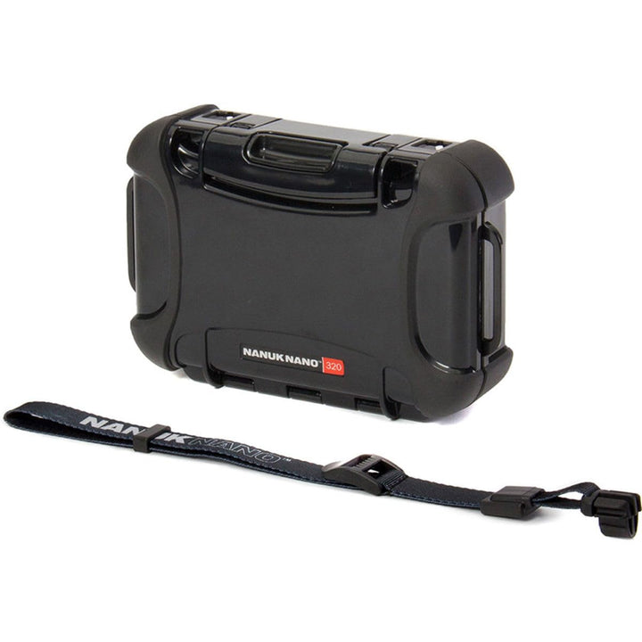 Nanuk 320 Nano Serie Wasserdichtes Medium Hartschalenkoffer für Handys, Kameras und Elektronik - Sch