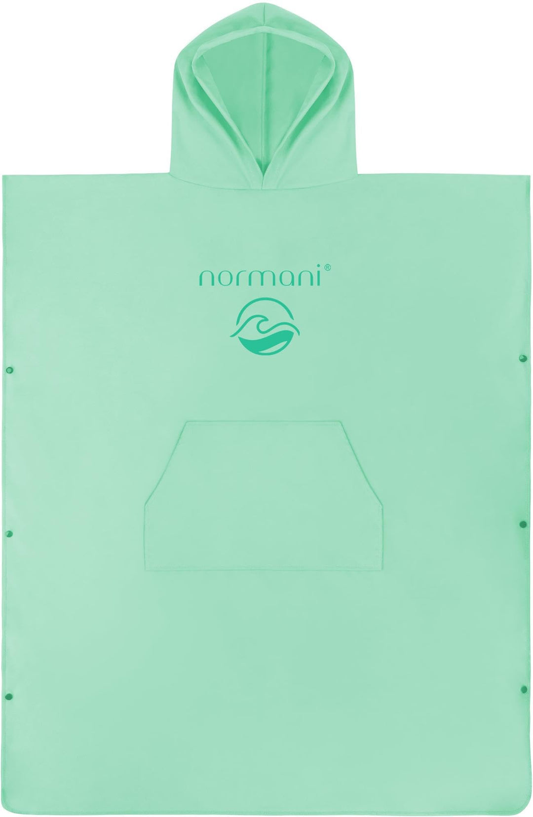 normani Badehandtuch mit Kapuze Badeponcho für Damen und Herren - Umziehhilfe, Surfer Poncho und Bad