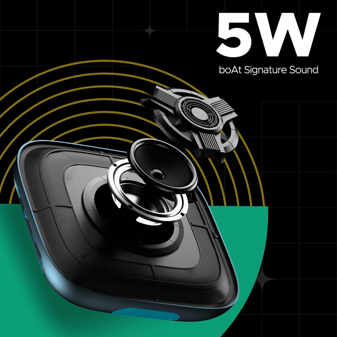 boAt Stone 193 Pro Stone190 Pro mit 5W Signature Sound, bis zu 12 Stunden Spielzeit, TWS-Funktion, i