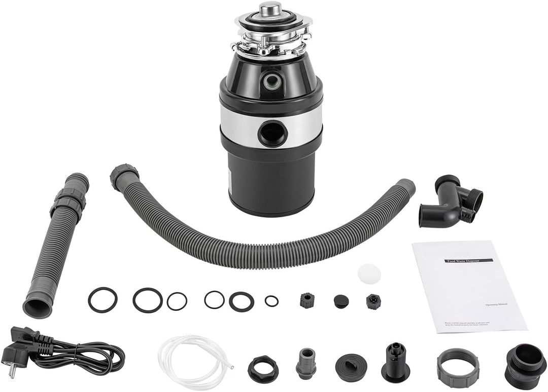 1,4L Müllschlucker 560W, 0.75HP - Entsorgungssystem für Lebensmittelabfälle 3500Upm Elektrisch Küche