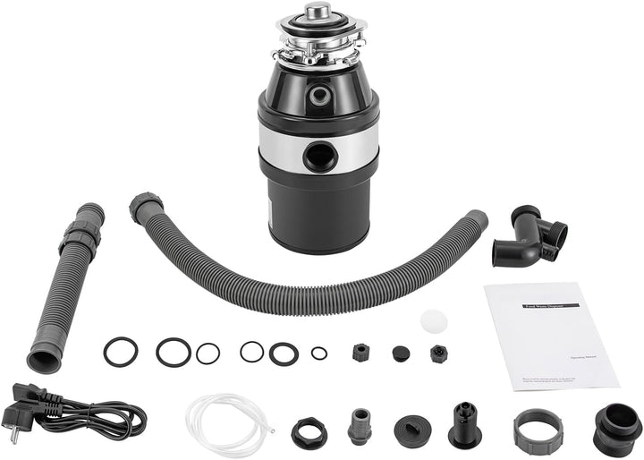 1,4L Müllschlucker 560W, 0.75HP - Entsorgungssystem für Lebensmittelabfälle 3500Upm Elektrisch Küche