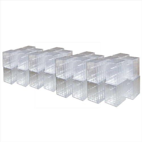 Musik-Cassettenhüllen/Leerhüllen, MC-Kassetten-Hüllen, transparent-hochklar (200 Stück)
