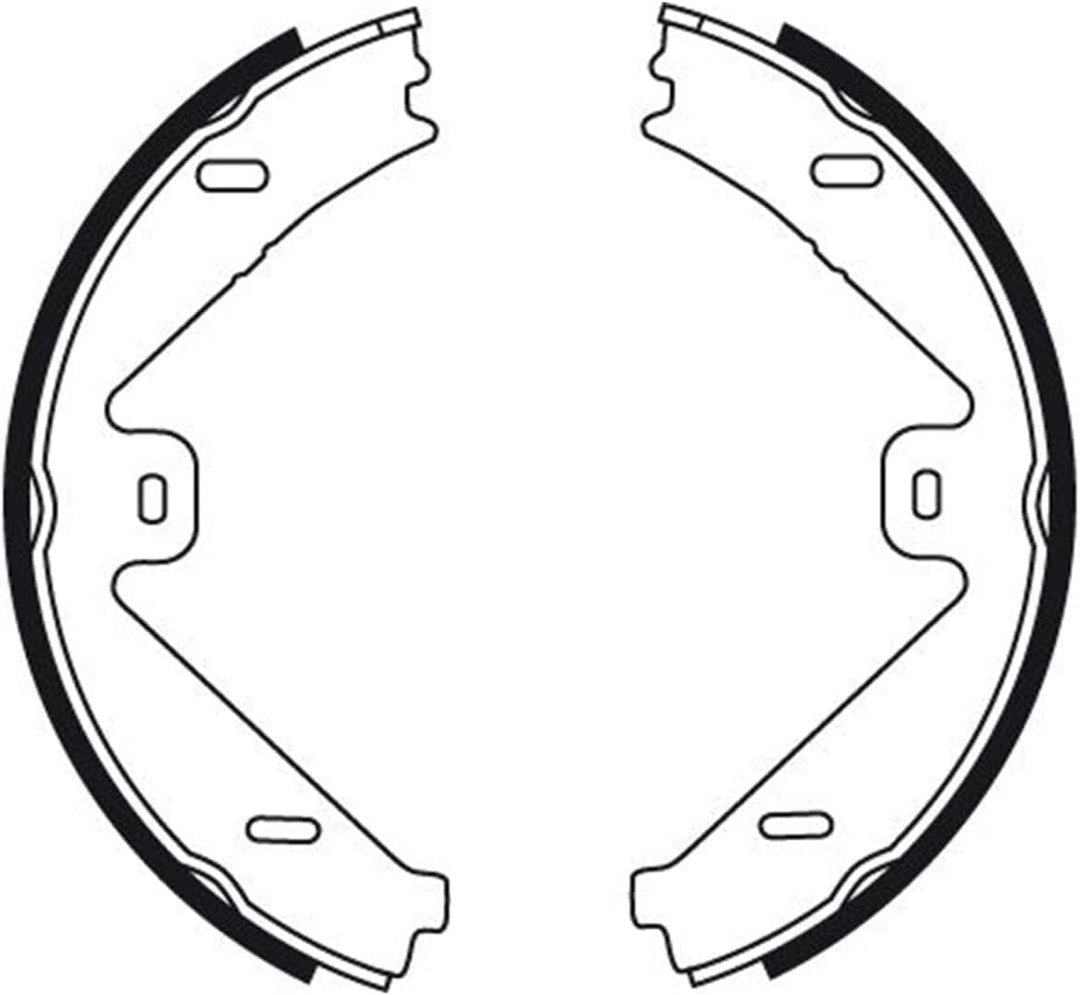TRW AUTOMOTIVE AFTERMARKET GS8755 Bremsbacke