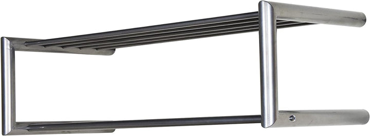 Glatte Garderobe - Nickel