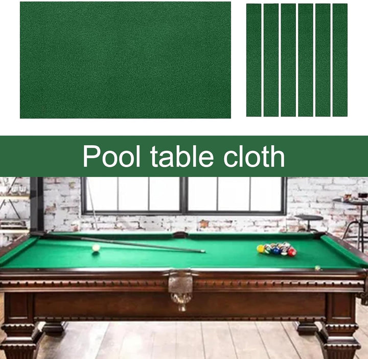 Billardtisch-Filztuch,Tuch-Billardtisch-Filz - Indoor-Pool-Tischdecke,Lange professionelle Billardti