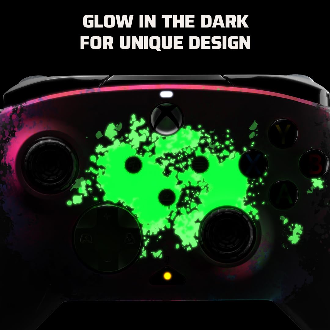 PDP Xbox REMATCH GLOW Wired controller - Space Dust, Space Dust