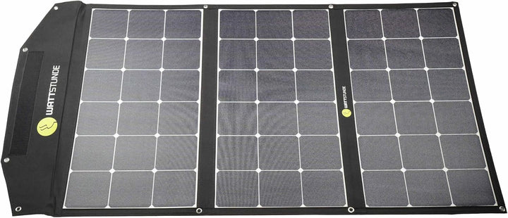 WATTSTUNDE Sunfolder Solartasche - Mobiles 12V Outdoor Solarpanel - faltbares Solarmodul (180 W), 18
