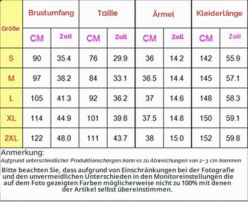 GRACEART Damen Langarm Mittelalter Kleid Gothic Viktorianisches Renaissance Maxi Kostüm M Schwarz, M