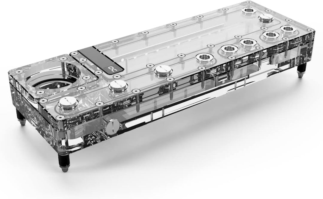 Alphacool Core Distro Platte, 360 mm, VPP/D5, Acryl