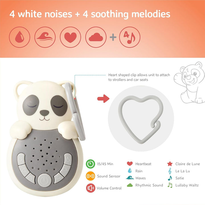 Cloud B Sweet Dreamz jouet pour bébé accroché Sweet Dreamz On The Go - Panda, Sweet Dreamz On The Go