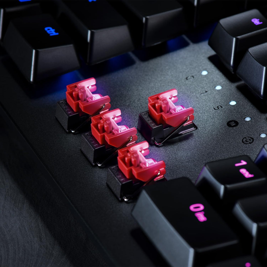 Razer Huntsman Tournament Edition (Red Switch) - Gaming-Tastatur ohne Ziffernblock (Lineare Optische