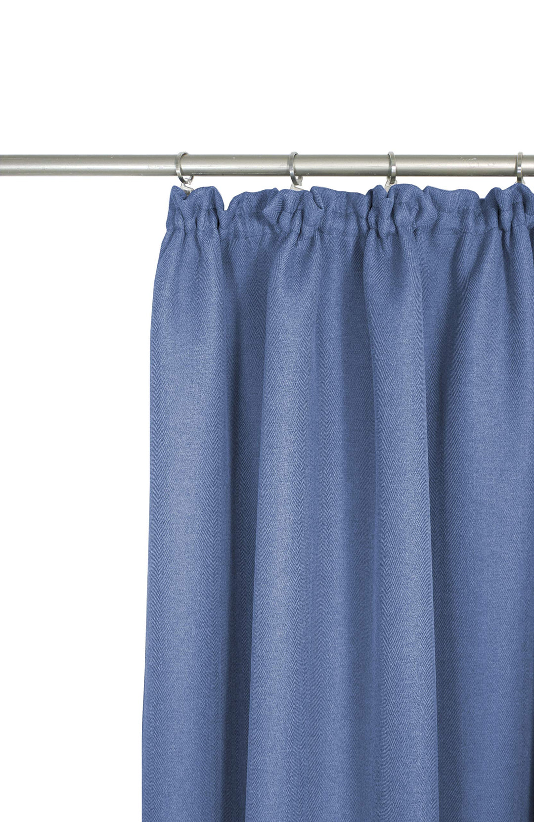 Wirth Fertigschal mit Kräuselband, Polyester, Dunkelblau, 175 x 132 cm 175 x 132 cm Dunkelblau, 175