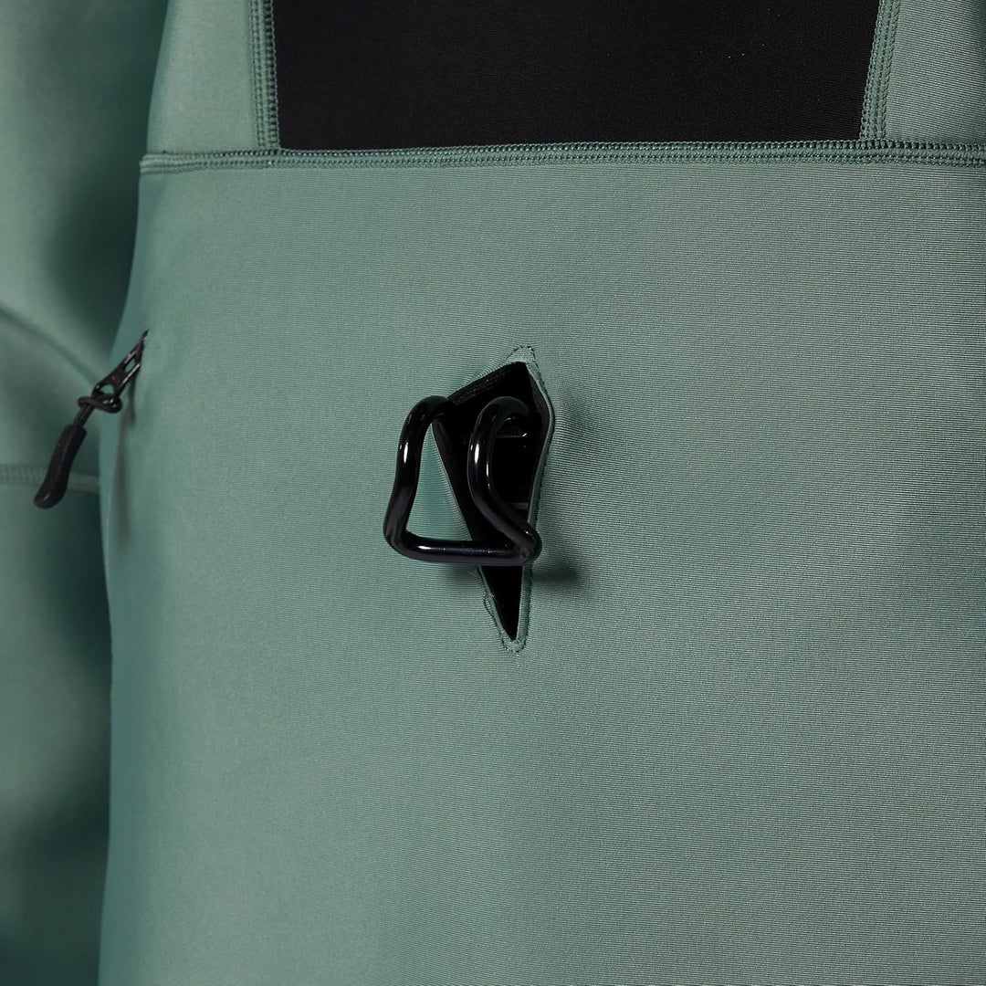 Mystic Mens Fulmar 3/2mm Neoprene Hoodie 35017.230320 - Dark Olive, S