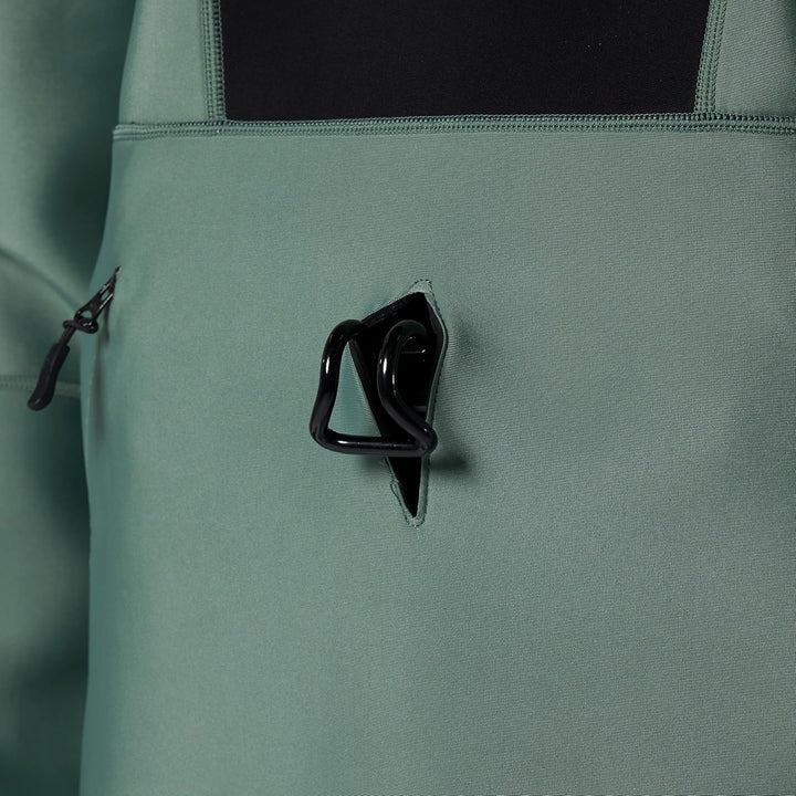 Mystic Mens Fulmar 3/2mm Neoprene Hoodie 35017.230320 - Dark Olive, S