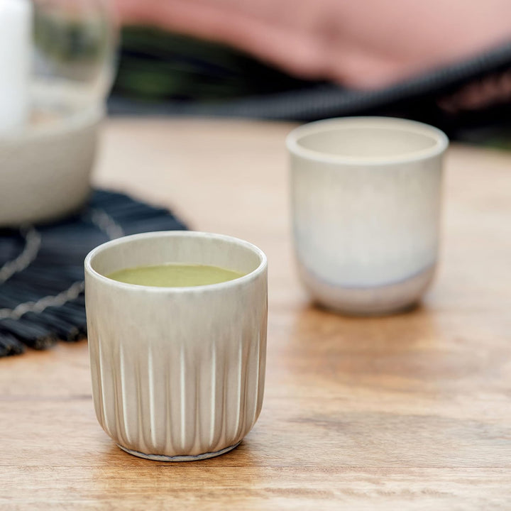 like. by Villeroy & Boch - Perlemor Sand, Becher Set 2tlg, Pottery Look