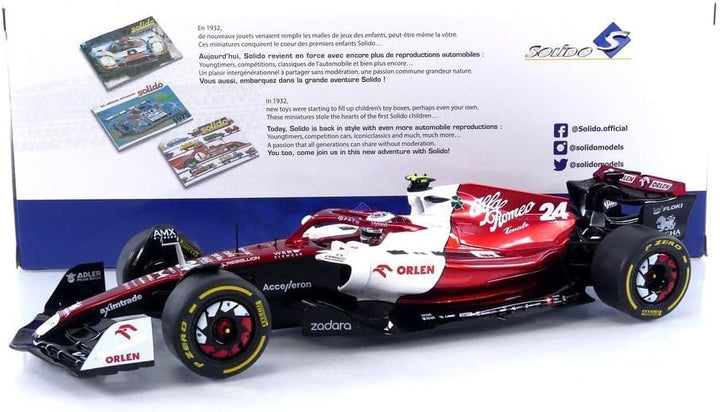 Solido Modellauto 1:18 Alfa Romeo GUANYU weiss