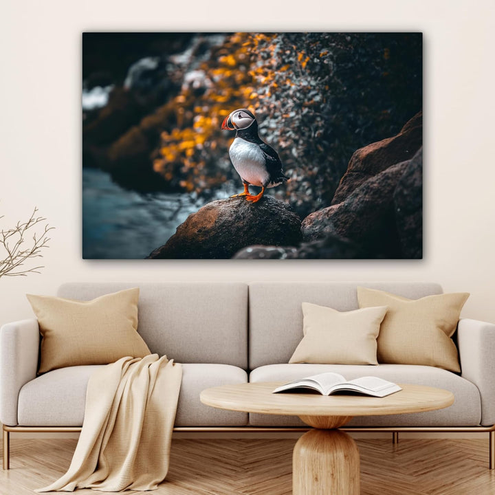 MuchoWow© Leinwandbild Gross 120x80 cm XXL Dekoration Wohnzimmer Bilder Pictures Wall Decoration Liv