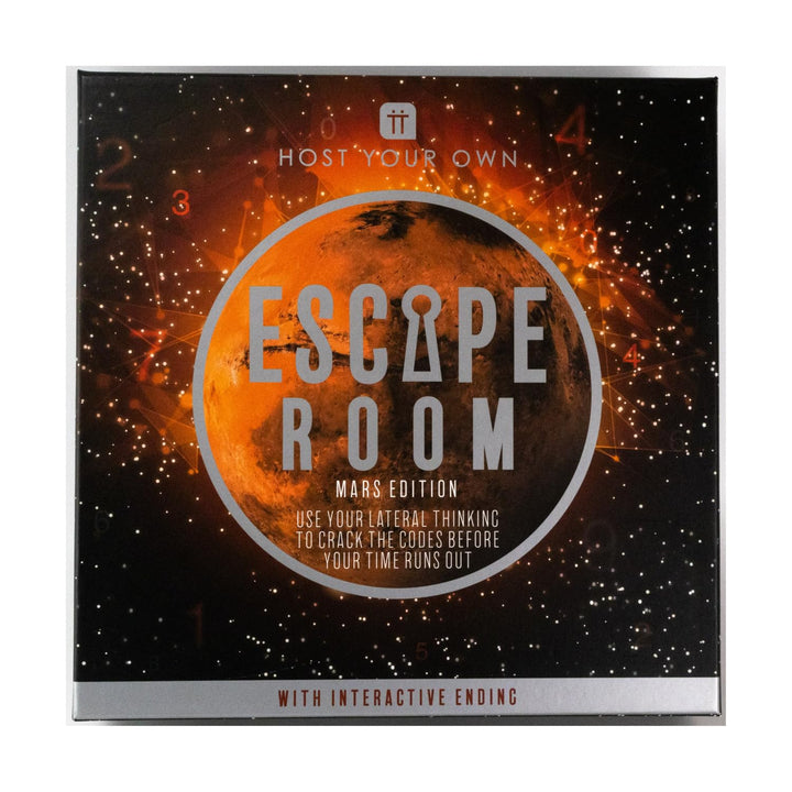Talking Tables Mars Space thematisches Escape Room-Spiel zu Hause Veranstalten Sie Ihren eigenen Spi