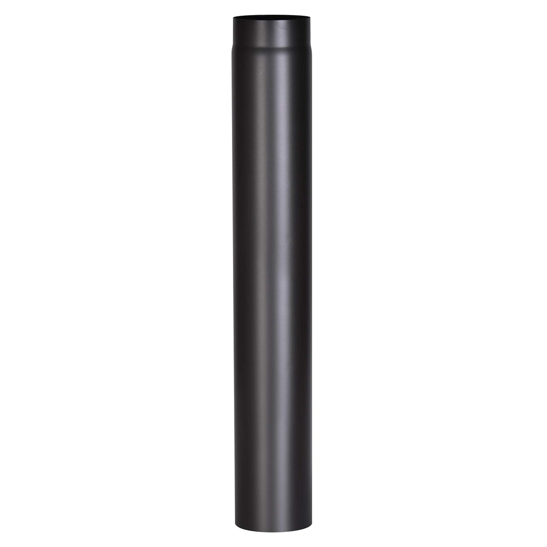 FIREFIX R150/1 Ofenrohr aus 2 mm starken Stahl (Rauchrohr) in 150 mm Durchmesser, für Kaminöfen und