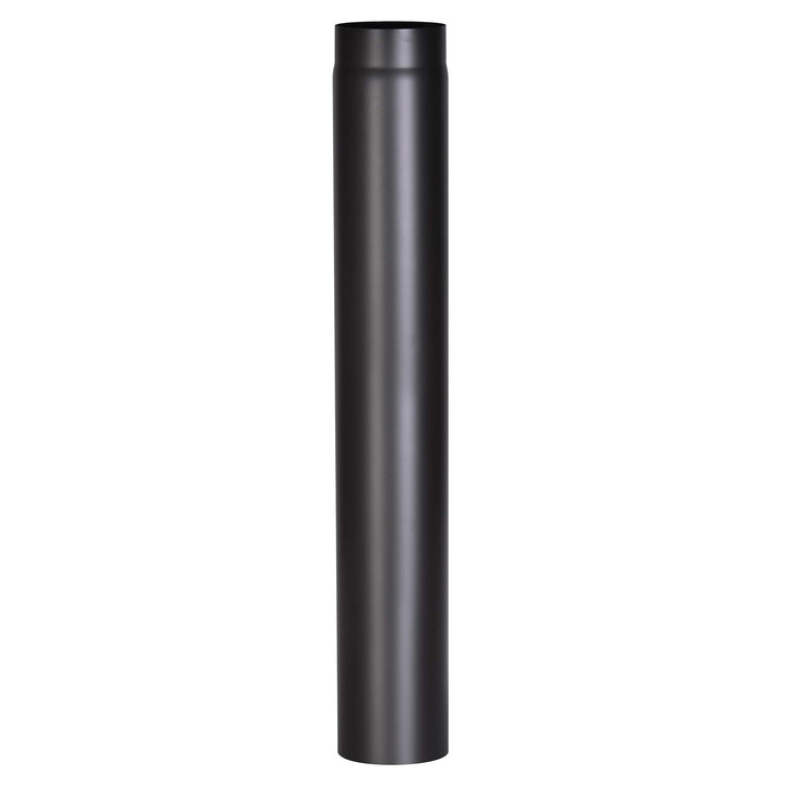 FIREFIX R150/1 Ofenrohr aus 2 mm starken Stahl (Rauchrohr) in 150 mm Durchmesser, für Kaminöfen und