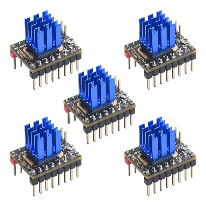 BIGTREETECH DIRECT TMC2209 V1.2/V1.3 UART Schrittmotortreiber Ultra-Silent Stepsticks mit Kühlkörper