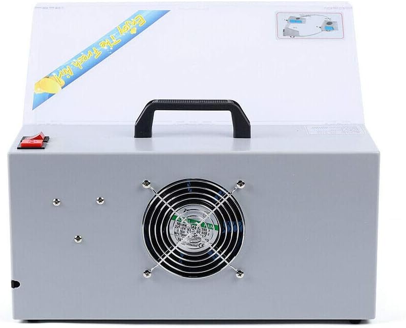 LENJKYYO Spritzkabine Mini Absauganlage inkl. Drehteller als Zubehör, Lackierkabine für Modellbau un