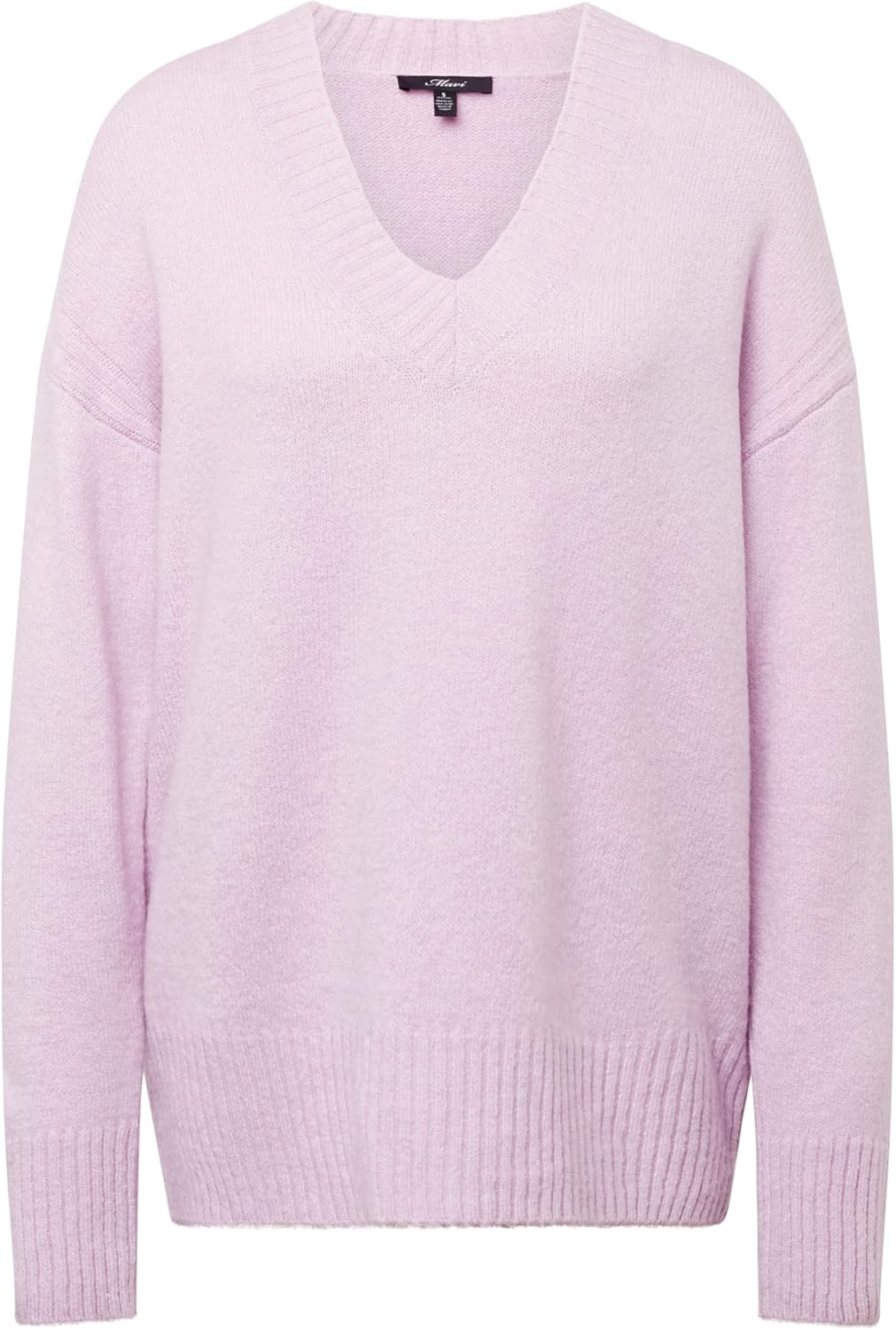 Mavi Damen V Neck Sweater Pullover S Fair Orchidee, S Fair Orchidee