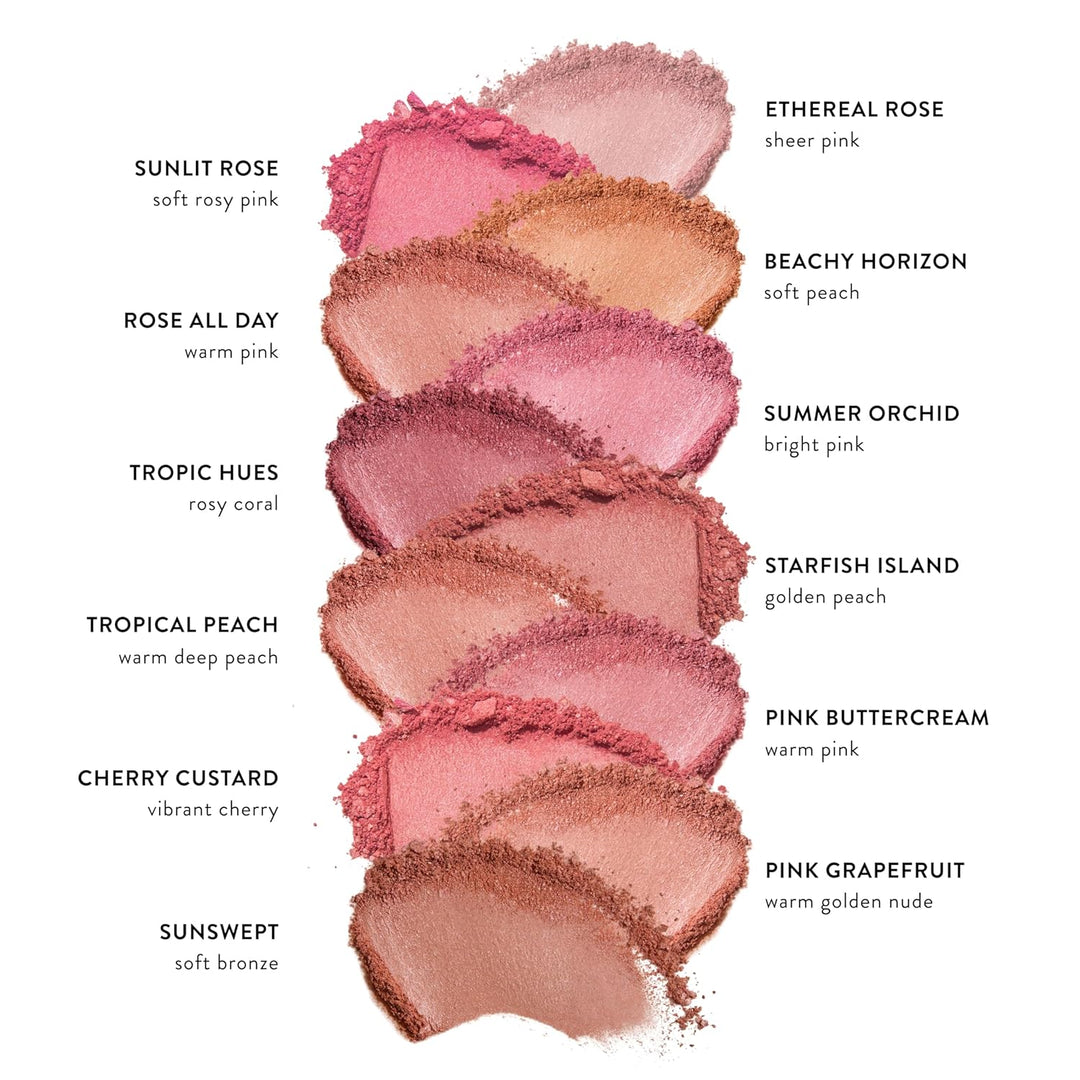 LAURA GELLER NEW YORK Dermatologist Approved - Baked Blush-n-Brighten Marbleized Blush- Sunlit Rose