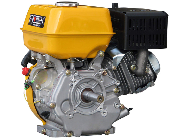 Rotek luftgekühlter 1-Zylinder 4-Takt 270ccm Benzinmotor, EG4-0270-5H-S1 zylindrisch D25 L:63mm (S1)