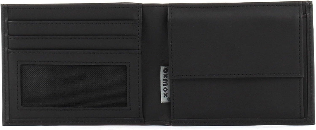 Oxmox Geldbörse Leder Leather Pocketbörse Jumping-Jack Embossed Black, Jumping-jack Embossed Black